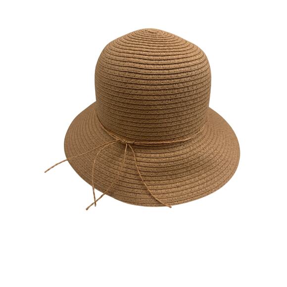 Style & Co Women's Packable Straw Cloche Hat, Created for Macy's - Picture 2 of 6
